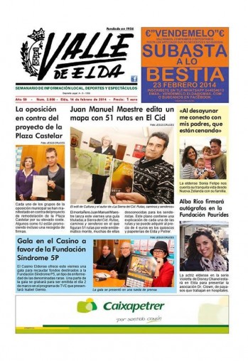 N&uacute;mero 2.806  - 14 de febrero de 2014