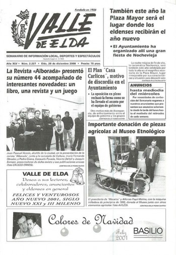 N&uacute;mero 2.227 - 27 de diciembre de 2000