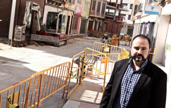 El PSOE tilda de "caos" las obras de la calle Jardines