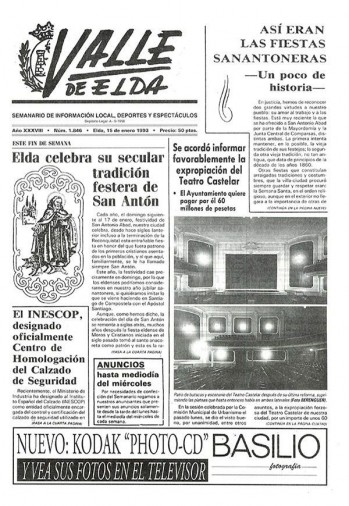 N&uacute;mero 1.846 - 15 de enero de 1993