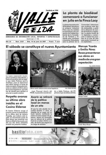 N&uacute;mero 2.521 - 15 de junio de 2007
