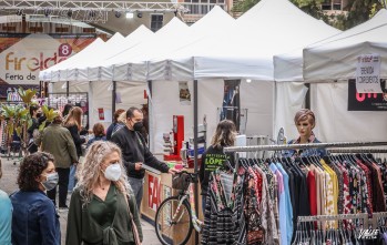 Firelda y los comercios se instalan en la Plaza Castelar