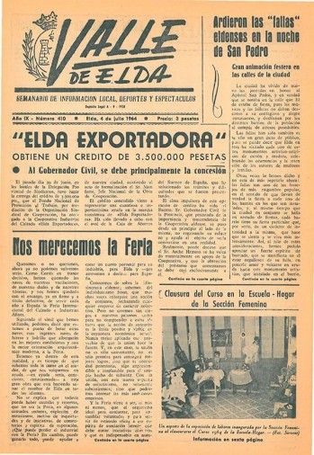 N&uacute;mero 0410 - 4 de julio de 1964