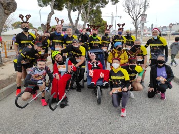 Zancadas sobre Ruedas en la Media Marat&oacute;n de Aspe