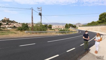 Las reformas de la carretera de Petrer a Cat&iacute; quedan finalizadas