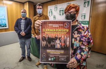 Sense Barreres Teatre estrena &ldquo;El crimen perfecto&rdquo; el s&aacute;bado 26 de febrero en el Teatro Cervantes