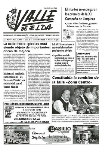 N&uacute;mero 2.172 - 5 de noviembre de 1999