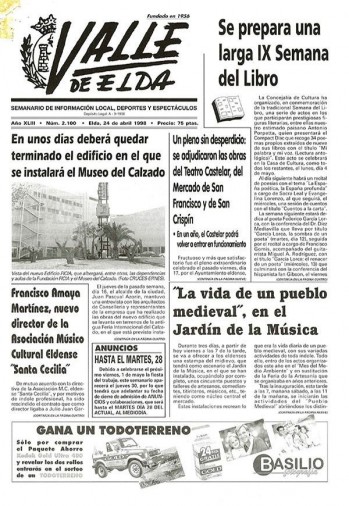 N&uacute;mero 2.100 - 24 de abril de 1998