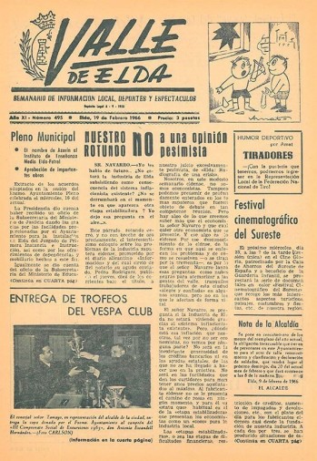N&uacute;mero 0495 - 19 de febrero de 1966