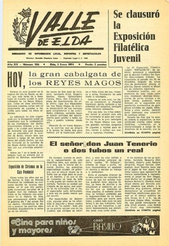 N&uacute;mero 0906 - 5 de enero de 1974