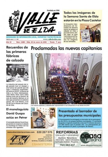 N&uacute;mero 2.888 - 29 de enero de 2016