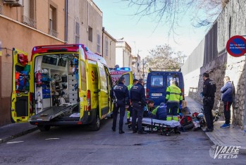 Un motorista grave tras un choque en Petrer
