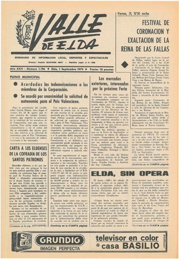 N&uacute;mero 1.196 - 1 de septiembre de 1979