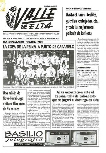 N&uacute;mero 2.055 - 16 de mayo de 1997