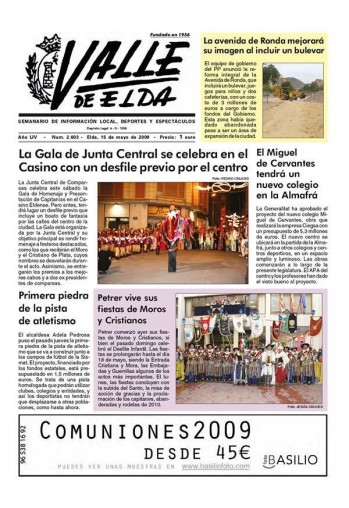 N&uacute;mero 2.603 - 15 de mayo de 2009