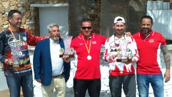 El eldense Isidro Lara, segundo en el 1&ordm; Campeonato Auton&oacute;mico valenciano de pesca desde kayak
