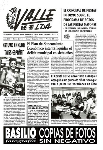 Número 2.014 - 4 de julio de 1996