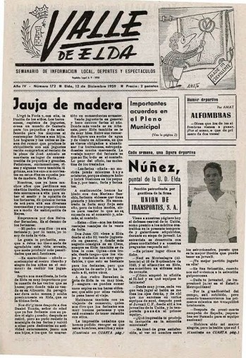 N&uacute;mero 0172 - 12 de diciembre de 1959