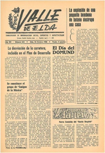 N&uacute;mero 0635 - 26 de octubre de 1968