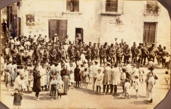 Maniobras militares en Elda
