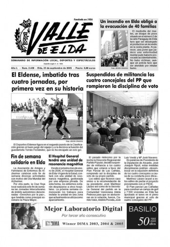 N&uacute;mero 2.439 - 23 de septiembre de 2005