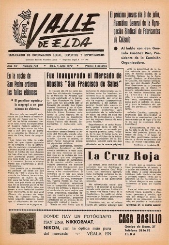 N&uacute;mero 0723 - 4 de julio de 1970