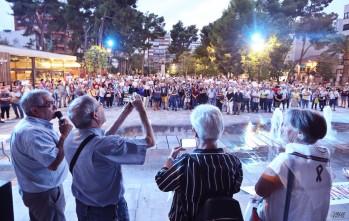 La lucha por unas pensiones "dignas" volvi&oacute; a tomar la Plaza Castelar