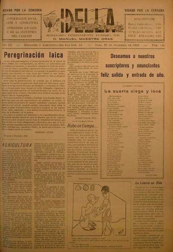 Idella n&ordm; 145 - A&ntilde;o 1928