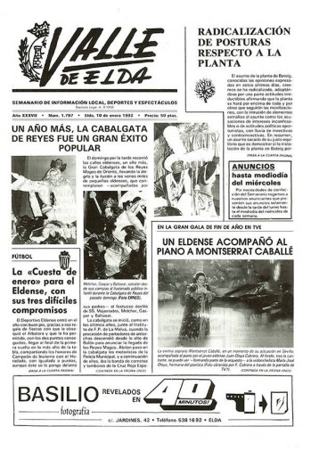 N&uacute;mero 1.797 - 10 de enero de 1992