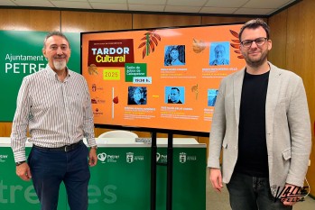 Pablo Sim&oacute;n y &Oacute;scar Mijallo en el 38&ordm; &ldquo;Tardor Cultural&rdquo; de Petrer