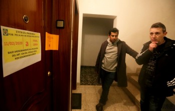 Desalojan seis viviendas en Elda por peligro de derrumbe