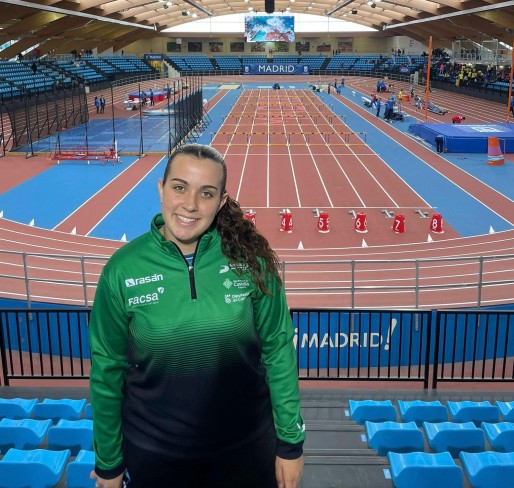 Anhara Ortega, subcampeona de peso en el Campeonato de Espa&ntilde;a sub16