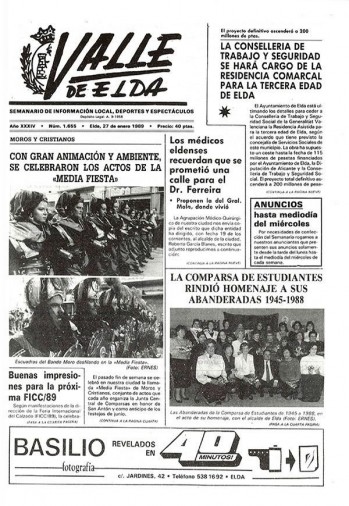 N&uacute;mero 1.655 - 27 de enero de 1989