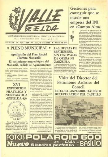 N&uacute;mero 1.389 - 15 de julio de 1983