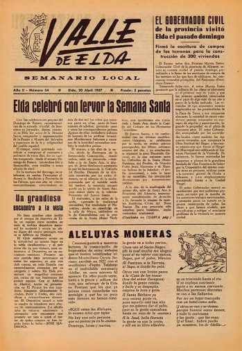 N&uacute;mero 0034 - 20 de abril de 1957