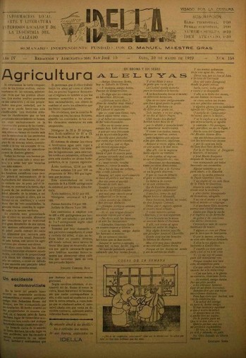 Idella n&ordm; 158 - A&ntilde;o 1929