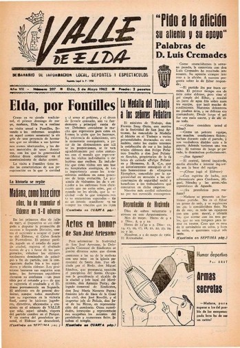 N&uacute;mero 0297 - 5 de mayo de 1962