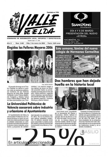 N&uacute;mero 2.462 - 3 de marzo de 2006