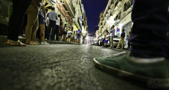 La calle Nueva se convierte en un escenario para representar su historia con una obra de Juanan Moreno
