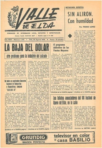 N&uacute;mero 1.145 - 26 de agosto de 1978