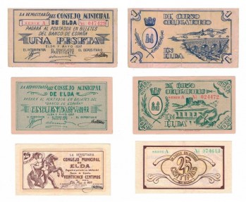 Hoy hace 80 a&ntilde;os&hellip; Un 12 de mayo de 1937, el Ayuntamiento de Elda emite papel moneda