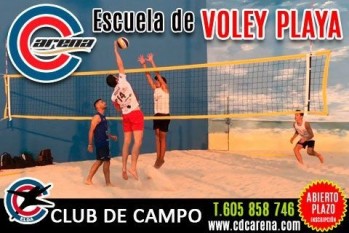 El Club de Campo Arena organiza las primeras 12 horas de Voley Playa en Elda