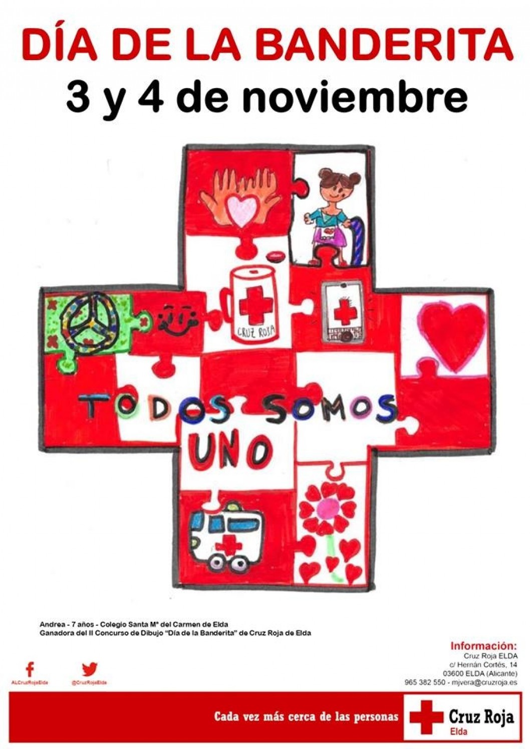 Cruz Roja celebra este fin de semana el D&iacute;a de la Banderita