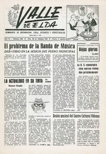 N&uacute;mero 0235 - 25 de febrero de 196