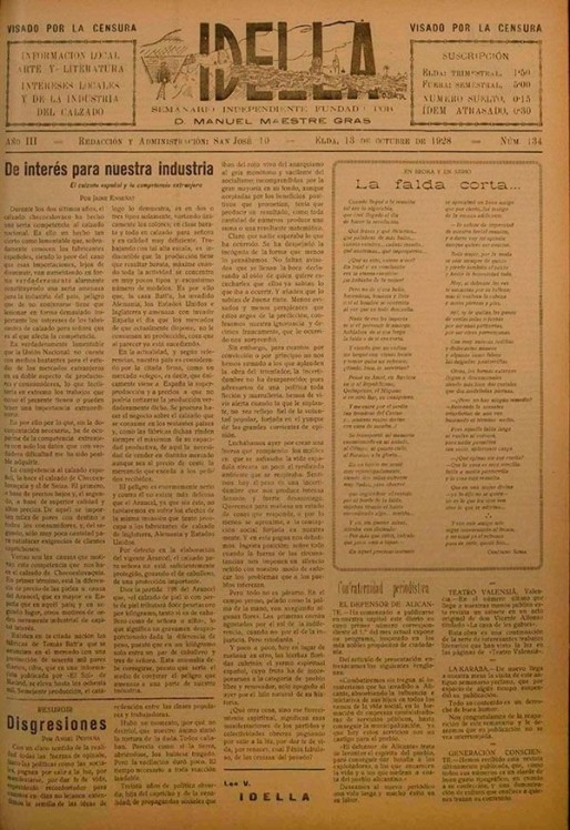 Idella nº 134<span>Año 1928</span>