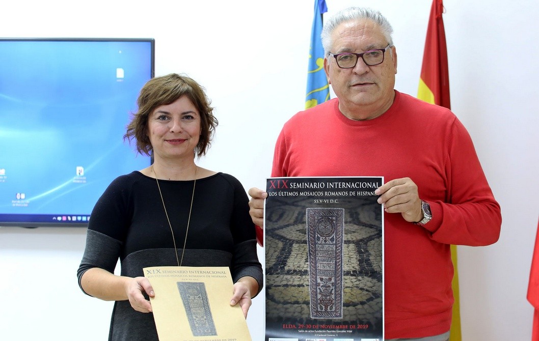 El 19º Seminario Internacional de Arqueología presenta primicias como los mosaicos romanos El 19º Seminario Internacional de Arqueología presenta primicias como los mosaicos romanos