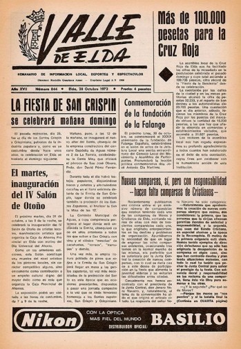 N&uacute;mero 0844 - 28 de octubre de 1972