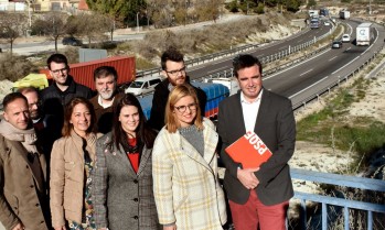 Los socialistas de la comarca llevar&aacute;n a pleno la mejora de la A-31
