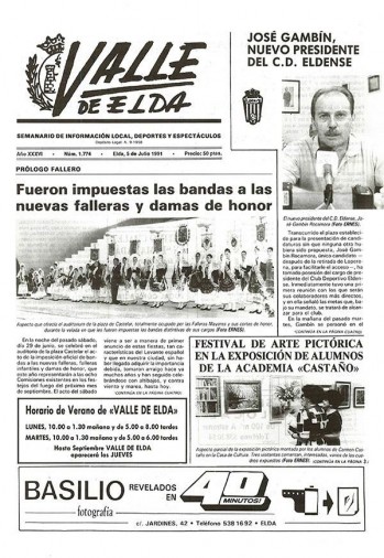 N&uacute;mero 1.774 - 5 de julio de 1991