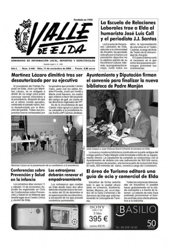 N&uacute;mero 2.446 - 11 de noviembre de 2005